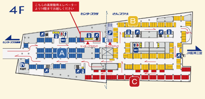 駐車場へのマップ