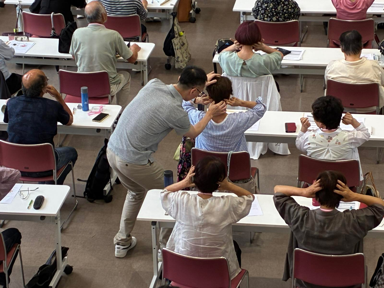 ツボ講座の様子2